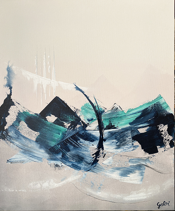 Abstrato - 60 x 50 - AST - 2021